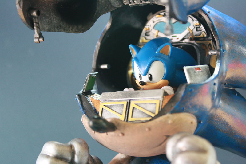 Illustration for article titled Giant Mecha Sonic Will Destroy Tokyo in Search of Giant Golden Rings